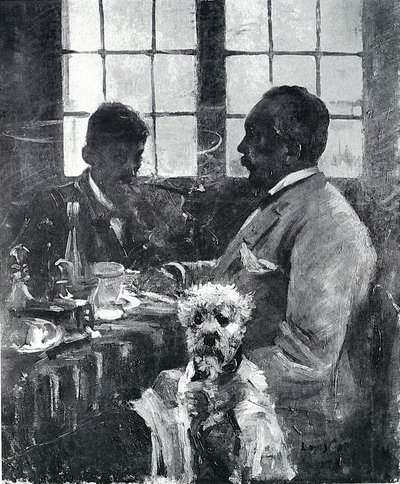 À la table du petit-déjeuner - Lovis Corinth